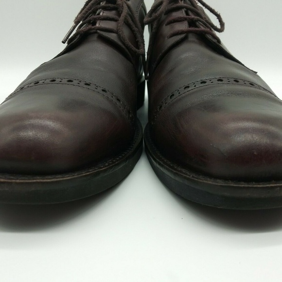 Ecco Brown Brogue Cap Toe Derby US 11-11.5 Eur 45